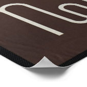 Poster du Vintage voyage du parc national Annonce  (Coin)