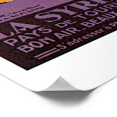 Poster du Vintage voyage du tourisme (Coin)