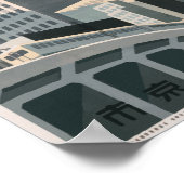 Poster du Vintage voyage japonais (Coin)