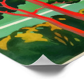 Poster du Vintage voyage japonais (Coin)