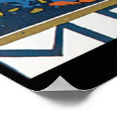 Poster du Vintage voyage Menton (Coin)