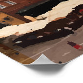 Poster du Vintage voyage polonais (Coin)