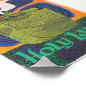 Poster du Vintage voyage rétro Terre Sainte (Coin)