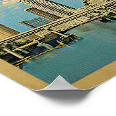 Poster du Vintage voyage Tampa (Coin)