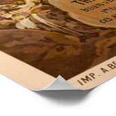 Poster du Vintage voyage Zermatt (Coin)