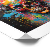 Poster du visage crânien (Coin)