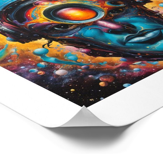 Poster du visage de Dieu (Coin)