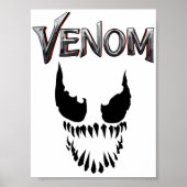 Poster du visage de Venom (Devant)