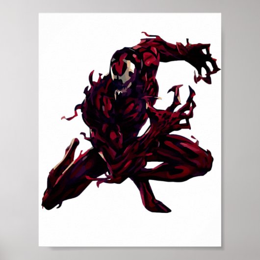 Poster du visage de Venom (Devant)