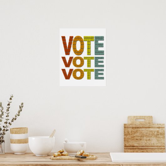 Poster du vote (Cuisine)