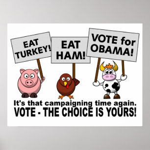 Poster du vote Obama