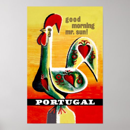 Poster du voyage au Portugal (Devant)