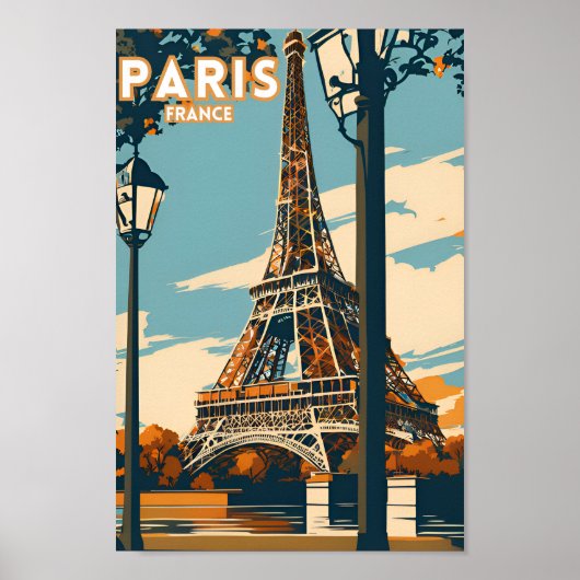 Poster du voyageur à Paris (Devant)