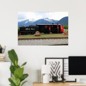 Poster du White Pass Train Alaska (Bureau à domicile)