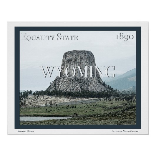Poster du Wyoming (Devant)