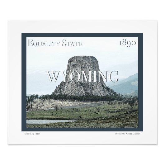 Poster du Wyoming (Devant)