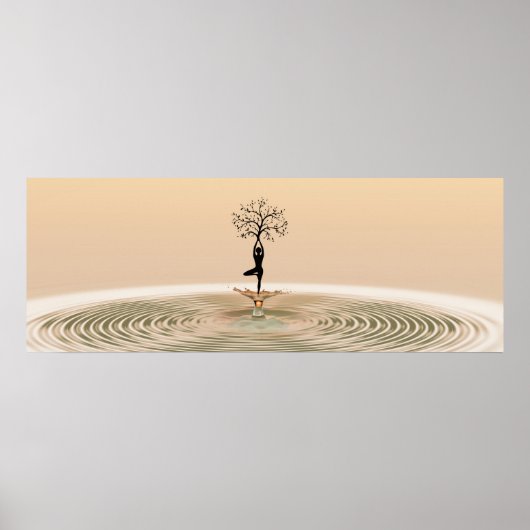 Poster du yoga (Devant)