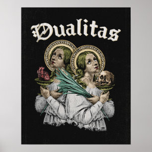 Poster Dualitas - Design gothique