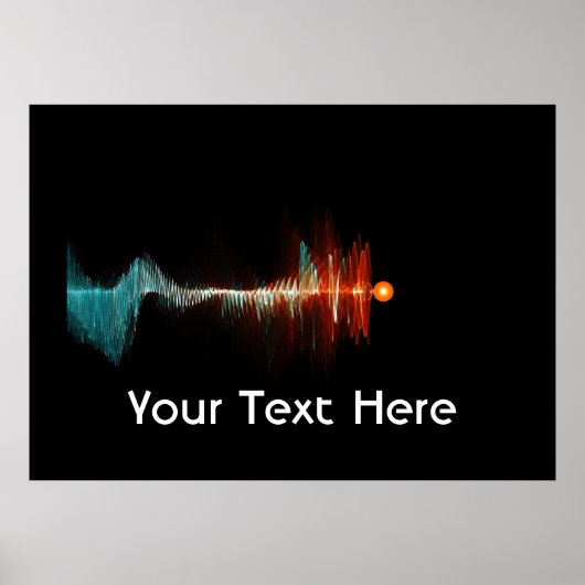 Poster Dualité de la vague de particules (Devant)