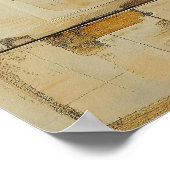 Poster Dualité – Figures abstraites de lumière et d'ombre (Coin)