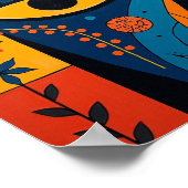 Poster Duality in Bloom: A Symphony of Sight and Symbol (Coin)