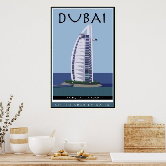 Poster Dubaï (Cuisine)
