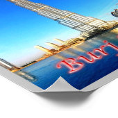 Poster Dubaï - Burj Khalifa - (Coin)