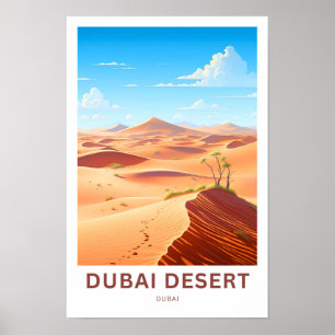 Poster Dubaï Desert Dubai Imprimer