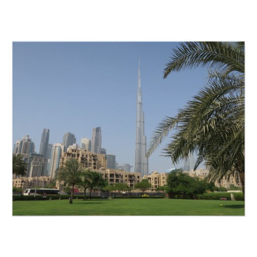 Poster Dubaï EAU (Devant)