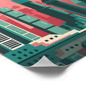 Poster Dubai Elegance 4K Paysage Cityscape (Coin)