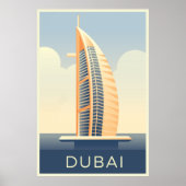 Poster Dubaï Émirats arabes unis (Devant)