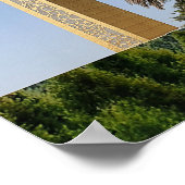 Poster Dubai Frame building which located à Zabeel Park (Coin)