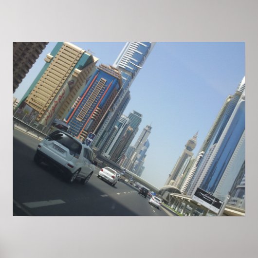 Poster Dubaï High, Émirats arabes unis (Devant)