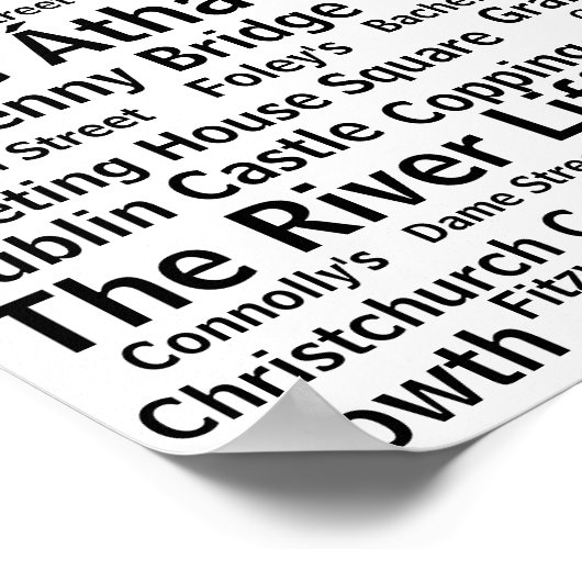 Poster Dublin (Coin)