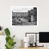 Poster Dublin Irlande du 19ème siècle, College Green (Bureau à domicile)