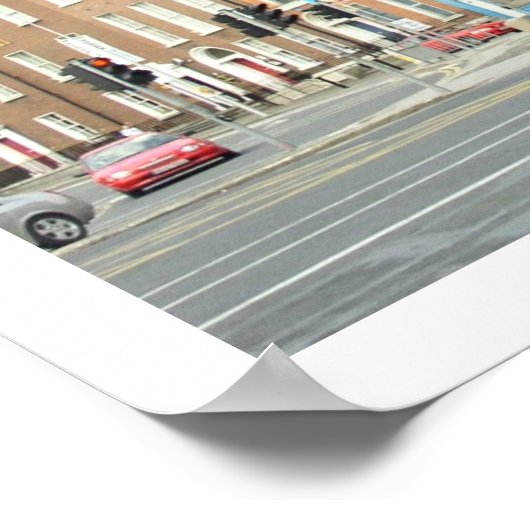 Poster Dublin, Irlande, Monument de Parnell (Coin)