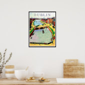 Poster Dublin, pont O'Connell sur la Liffey (Cuisine)