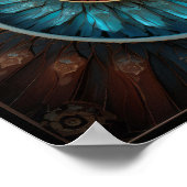 Poster Dubman Designs : Collage en spirale de Fibonacci l (Coin)
