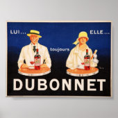 Poster Dubonnet (Devant)