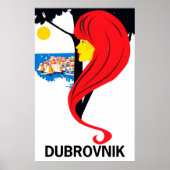 Poster Dubrovnik (Devant)