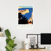 Poster Dubrovnik (Bureau à domicile)