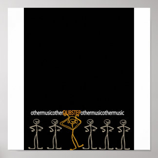 Poster dubstep & autres musiques