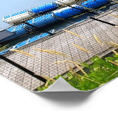 Poster Dubuque, épouse de l'Iowa au-dessus du fleuve Miss (Coin)