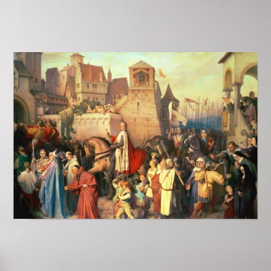 Poster Duc Leopold le glorieux entre à Vienne (Devant)