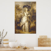 Poster Duchesse du Devonshire Gainsborough Dupont Art (Cuisine)
