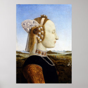 Poster Duchesse d'Urbino - Piero della Francesca - c1470