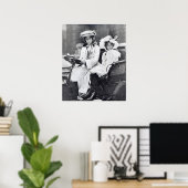 Poster Duchesse Millicent de Sutherland et sa fille (Bureau à domicile)