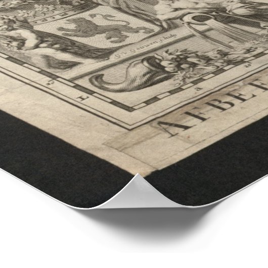 Poster Duchy of Brabant with Adjacent Provinces Map, 1712 (Coin)