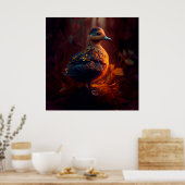 Poster Duck (Keuken)