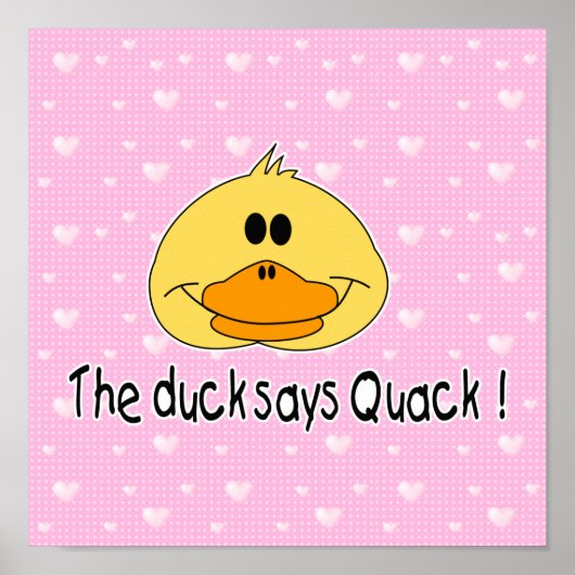 Poster Duck Dit Quack (Devant)
